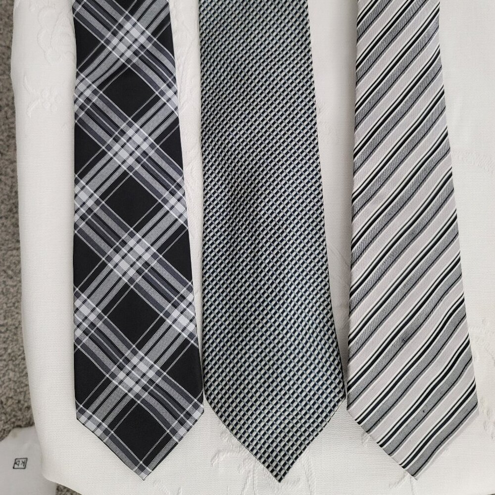 3 Ties Tommy, Marc Anthony, Croft & Barrow  58" to 61"